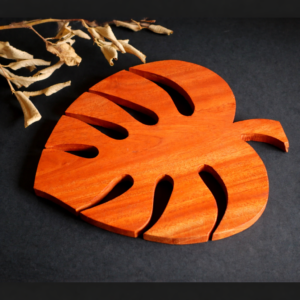 Monstera Wooden Serving and Chopping Board