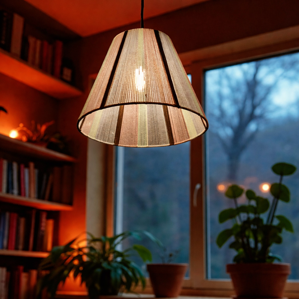 Twine Ray Pendant Lampshade