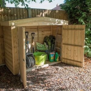 Pressure Treated Apex Large Outdoor Store